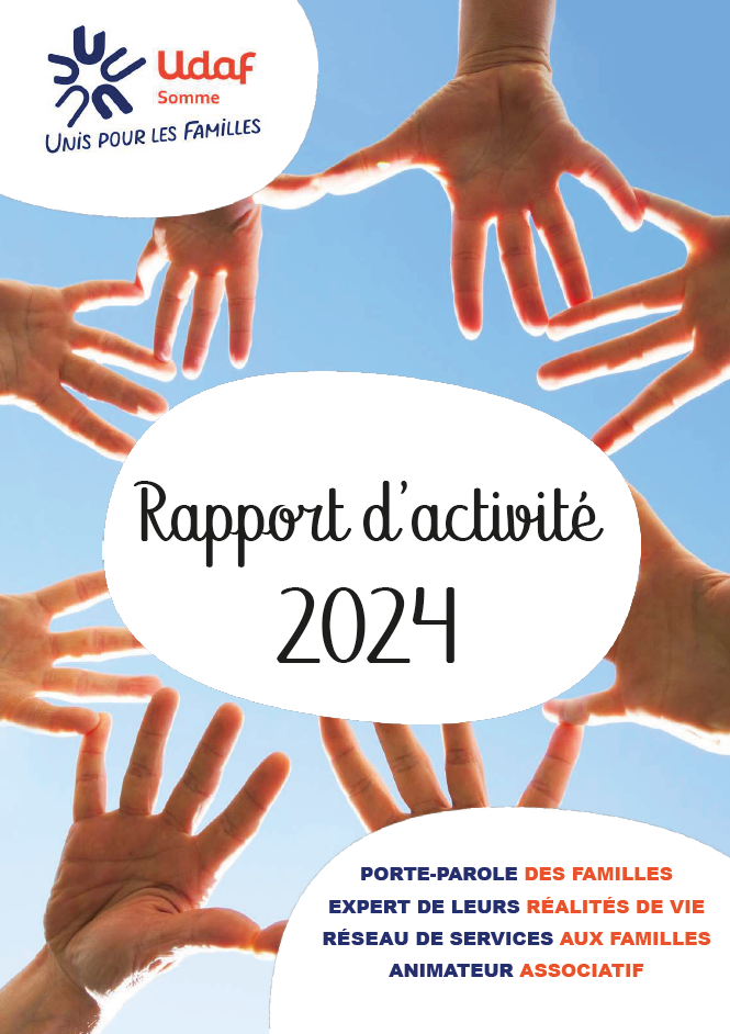 Rapport d'activité 2024 - Udaf 80 Somme