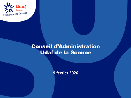 Nouveau bureau pour l'Udaf de la Somme - Udaf 80 Somme