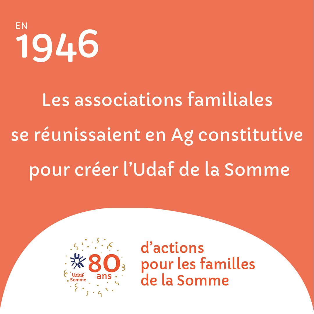 L'Udaf de la Somme fête ses 80 ans ! - Udaf 80 Somme