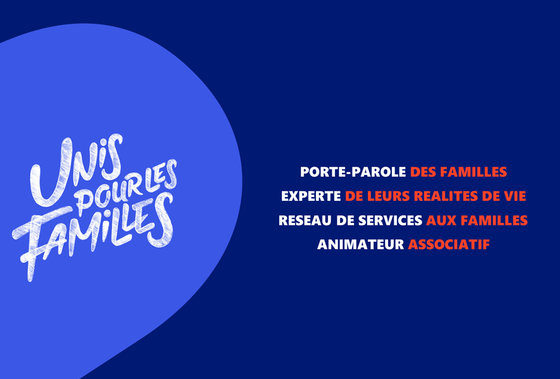 Unis pour les familles Porte-parole des familles Experte de leurs réalités de vie Réseau de services aux familles Animateur associatif
